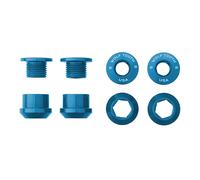 Wolf Tooth Chainring Bolts For 1X Set of 4 Blue