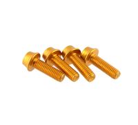 Wolf Tooth Components Aluminum Bottle Cage Bolt, 4 pcs - Gold