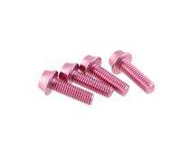 Wolf Tooth | Water Bottle Cage Bolts | Pink | Bike Accessories Custom Parts Precision Engineered