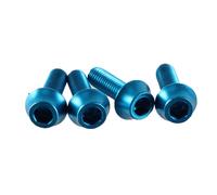 Wolf Tooth Components Aluminum Bottle Cage Bolt, 4 pcs - Teal
