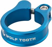 Wolf Tooth Cnc Bolt Saddle Clamp Silver 31.8 mm