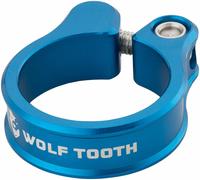 Wolf Tooth Cnc Bolt Saddle Clamp Silver 34.9 mm