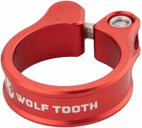 Wolf Tooth Cnc Saddle Clamp Red 34.9 mm