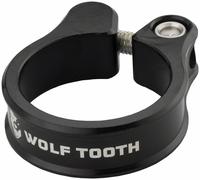 Wolf Tooth Cnc Saddle Clamp Black 38.6 mm