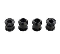 Wolf Tooth Chainring Bolts and Nuts - Set of 4 for 1X - Black