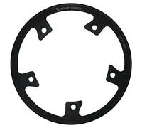 Wolf Tooth Direct Mount Bash Ring for Stainless Steel Chainring - Black / Direct Mount / 24/26T