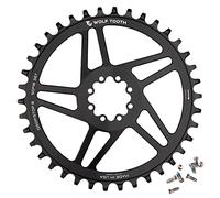 Wolf Tooth: Direct Mount Chain for SRAM Cranks 44t 8 Bolt - Black - 44t