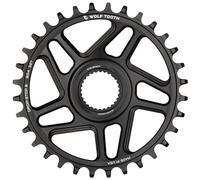 Wolf Tooth Direct Mount Chainring For Bosch E-Bike Motor Bicycle Chainring, Unisex Adult, Black, 32T