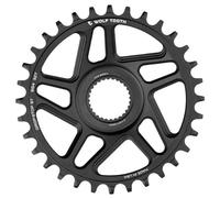 Wolf Tooth Direct Mount Chainring For Bosch E-Bike Motor Bicycle Chainring, Unisex Adult, Black, 34T