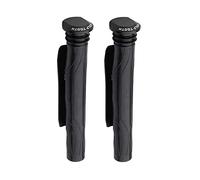 Wolf Tooth: ENCASE Pair of Handlebar Sleeves with Barend Plugs - Black - Uni