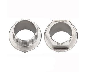 Wolf Tooth Pack Wrench Cassette Lock Ring Wrench Insert - Silver / Bottom Bracket Tools