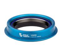 Wolf Tooth Performance ZS56/40 Lower Headset Blue | Lightweight Aluminium Headset Stainless Steel Bearings Wide Colour Range