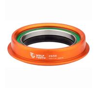 Wolf Tooth Performance ZS56/40 Lower Headset Orange | Lightweight Aluminium Headset Stainless Steel Bearings Wide Colour Range