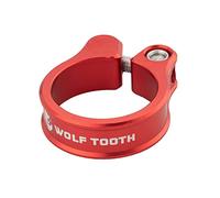 Wolf Tooth Cnc Saddle Clamp Red 34.9 mm