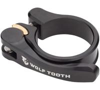 Wolf Tooth Quick Release Saddle Clamp | Wolf Tooth 29.8mm Aluminum Quick Release Seatpost Clamp | CNC Machined, Lightweight, Smooth Lever