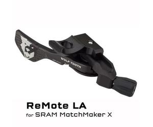 Wolf Tooth Remote Light Action Dropper Lever - Black / Sram MatchMaker X