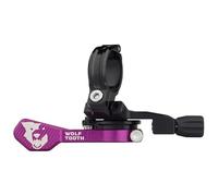 Wolf Tooth Remote Pro 22.2mm Handlebar Clamp in Ultraviolet Purple | bike-seat-clamps