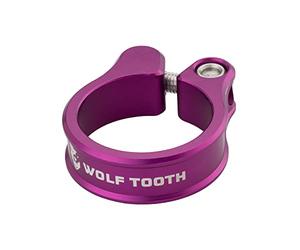 Wolf Tooth | Seatpost Clamp 31.8mm | Purple | Customisable Bike Accessories and Components Precision Engineered