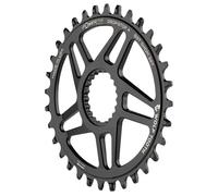 Wolf Tooth Shimano Boost Oval Chainring 34t Black