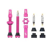 Wolf Tooth Tubeless Valve Stems - Pink / 44mm