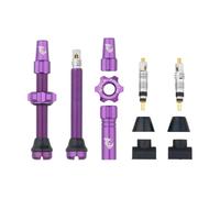 Wolf Tooth Tubeless Valve Stems - Purple / 60mm