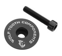 Wolf Tooth Ultralight Stem Cap and Bolt - Black