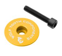 Wolf Tooth Ultralight Stem Cap and Bolt - Gold