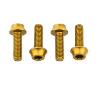 Wolf Tooth Water Bottle Cage Bolts 4 Pack Gold