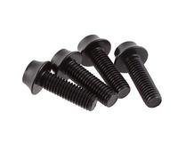 Wolf Tooth | Water Bottle Cage Bolts | Black | Bike Accessories Custom Parts Precision Engineered