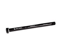 Wolf Tooth: Wolf Axle for 12mm Rear Thru-Axle 1.0 x 167mm - Black - 1.0 x 167mm