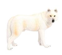 Wolf Toy Figurines | Realistic Simulated Wild Model | Animal Action Figure For Educational Collection, Cake Toppers & Party Decor | Hand-Painted ABS Statue Gift Fors Kids &, 1 Piece