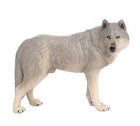 Wolf Toy Figurines - Simulated Realistic Wild Wolf Model, Animal Action Figure for Kids Collection, Cake Toy Gift for Age 3-12 | Educational Statues for Early Learning, Party, Ornaments.