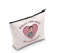 Wolf TV Show Inspired Gift What The Hell is A Stiles Makeup Bag Stiles Stilinski Cosmetic Bag Stiles Stilinski Fan Gift TV Show Merchandise (What The Hell is A Stiles)