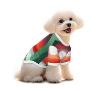 Wolf Under The Moonlight Dog T-Shirt Clothes Apparel Puppy Vest Pet and Elastic Tank Top Clothing, Dogs Cats Pullovers Cute Breathable Soft Medium