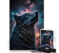 Wolf Under The Stars for Adults 1000 Piece Puzzle Brain Exercise Restful Escape Precision Cut Ideal Xmas Gift (50x75cm)