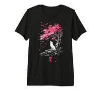 Wolf Under the Tree Premium T-Shirt