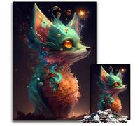 Wolf Unreal 1000Piece Jigsaw Puzzle Impossible Jigsaw Puzzles for Adults Educational Brain Teaser Artistic HomeOffice Decor 14 Age 1000 PCS(75x50cm)