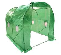 Wolf Walk-In Polytunnel Greenhouse, 2.5M X 2M X 2M, Garden & Allotment Growing Use