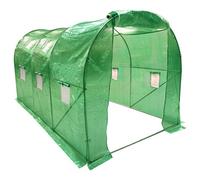 Wolf Walk-In Polytunnel Greenhouse, 3M X 2M X 2M, Garden & Allotment Growing Space