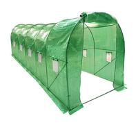 Wolf Walk-In Polytunnel Greenhouse, 5M X 2M X 2M, Garden & Allotment Growing Space