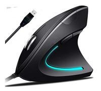 Wolf War Ergonomic Mouse High Precision Optical Vertical Mouse Adjustable DPI 800 / 1200 / 2400 / 3200 Wired Computer Mouse