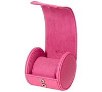 WOLF Watch Roll Black Tutti Frutti Pink D