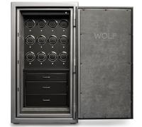WOLF Watch Safe Atlas 12 Piece Titanium - Black WLF-356