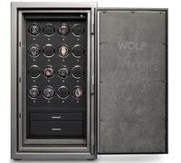 WOLF Watch Safe Atlas 16 Piece Titanium - Black WLF-357