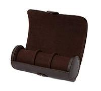 Wolf Watch Storage Case, Brown/Brown