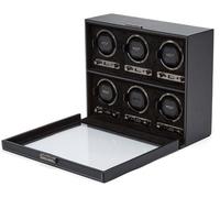 WOLF Watch Winder British Racing Black 6pc WLF-374