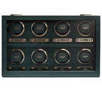 WOLF Watch Winder British Racing Green 8 Piece