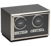 Wolf Watch Winder Exotic Double Black - Black WLF-011