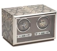 WOLF Watch Winder Exotic Double Tan - Black WLF-014