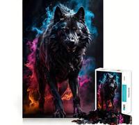Wolf Werewolf 1000 Piece Jigsaws for Adults Mind Train Fun Premium Laser Cut Quality Relaxing Indoor Group Activity (50x75cm)